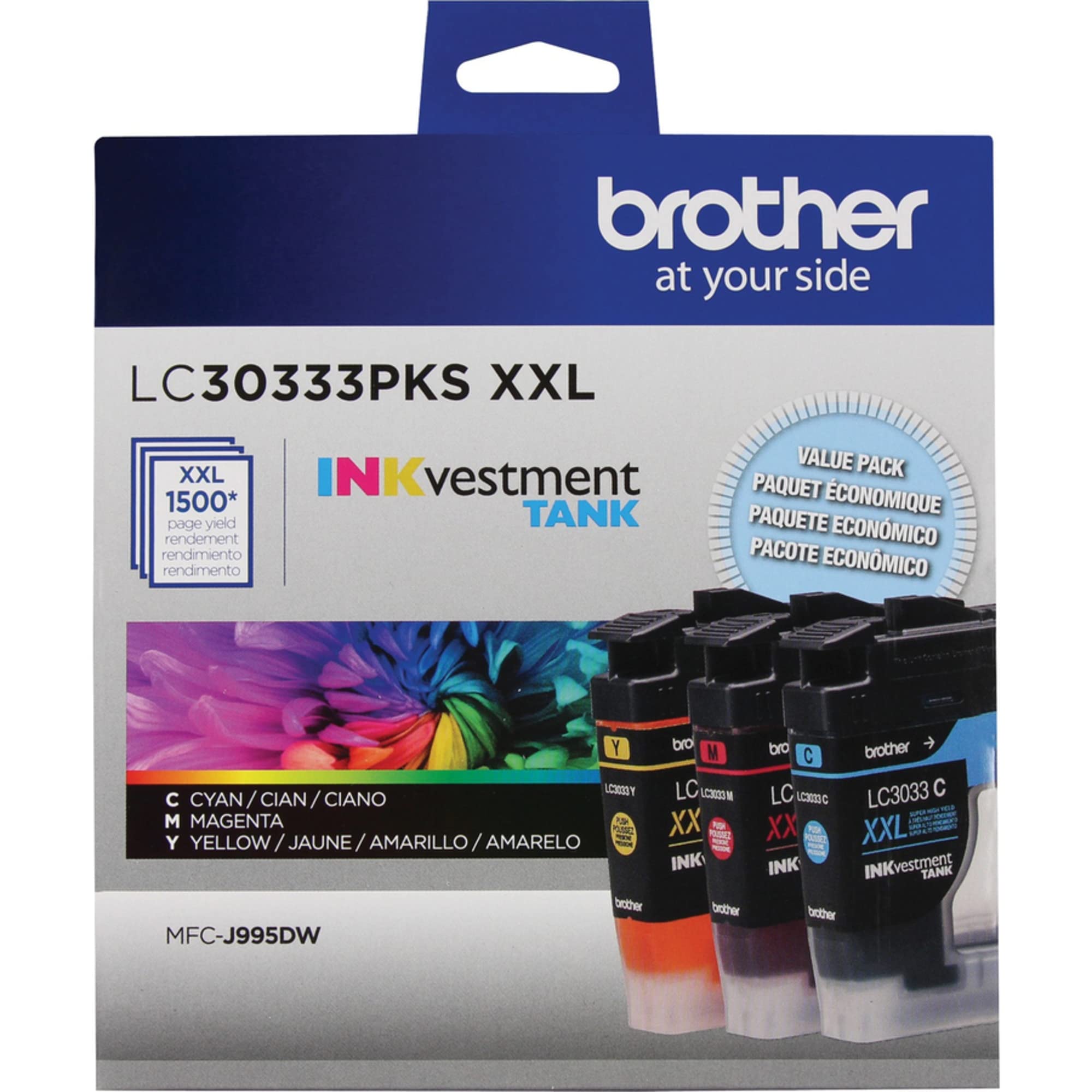 Amazon.co.jp: Brother 純正LC30333PKS 3パック カラーインク